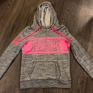 Victoria’s Secret PINK Quarter Zip Hoodie